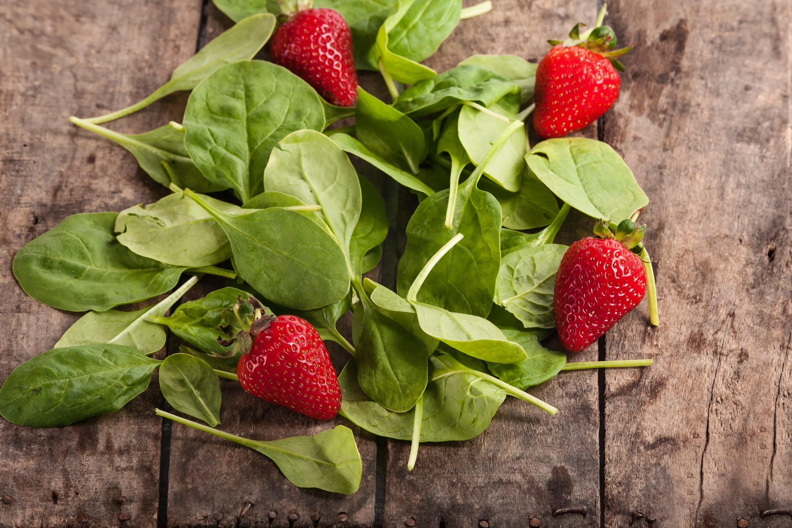 Nutty Avocado & Strawberry Salad