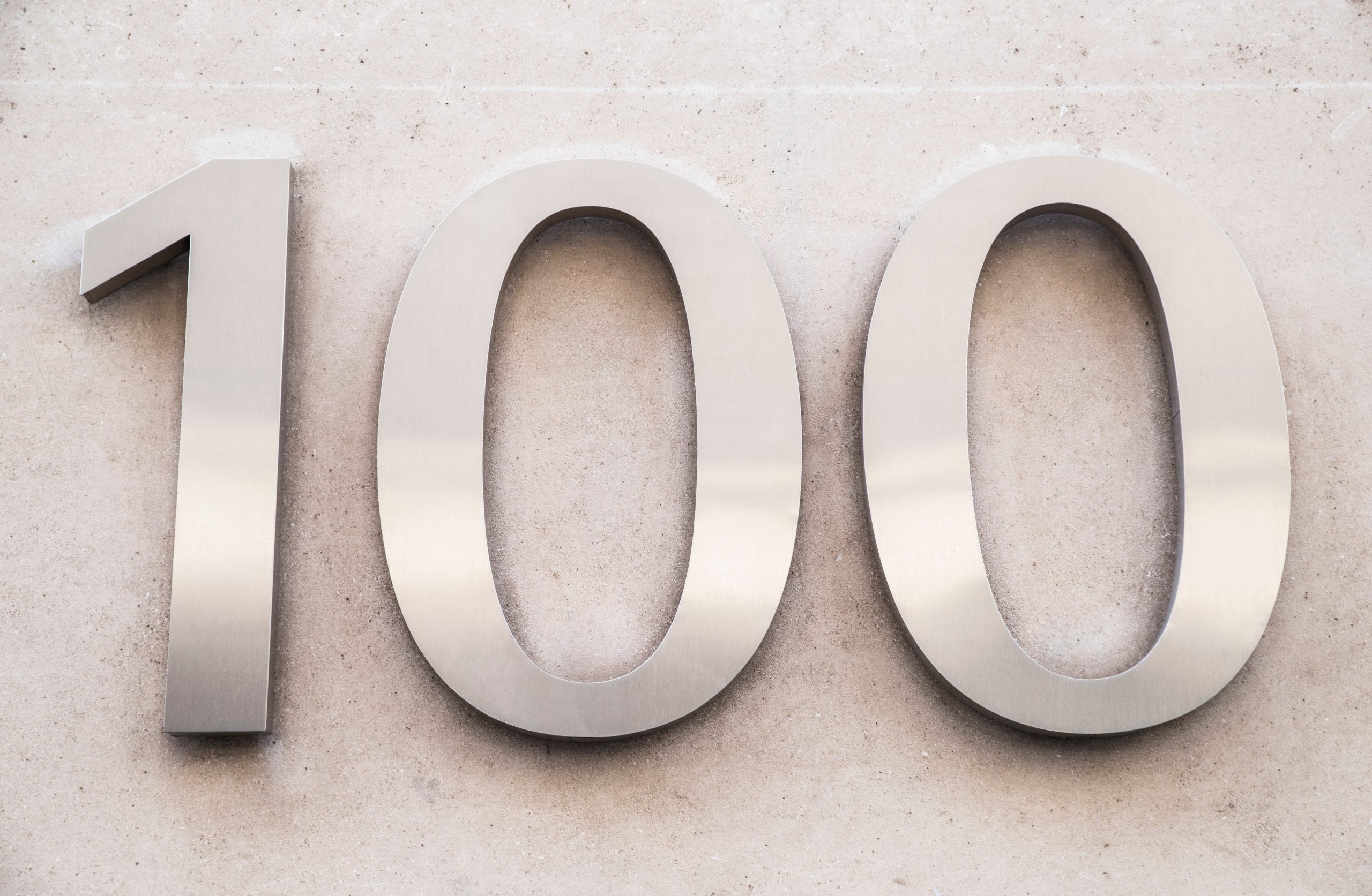 Your 100 IS Coming