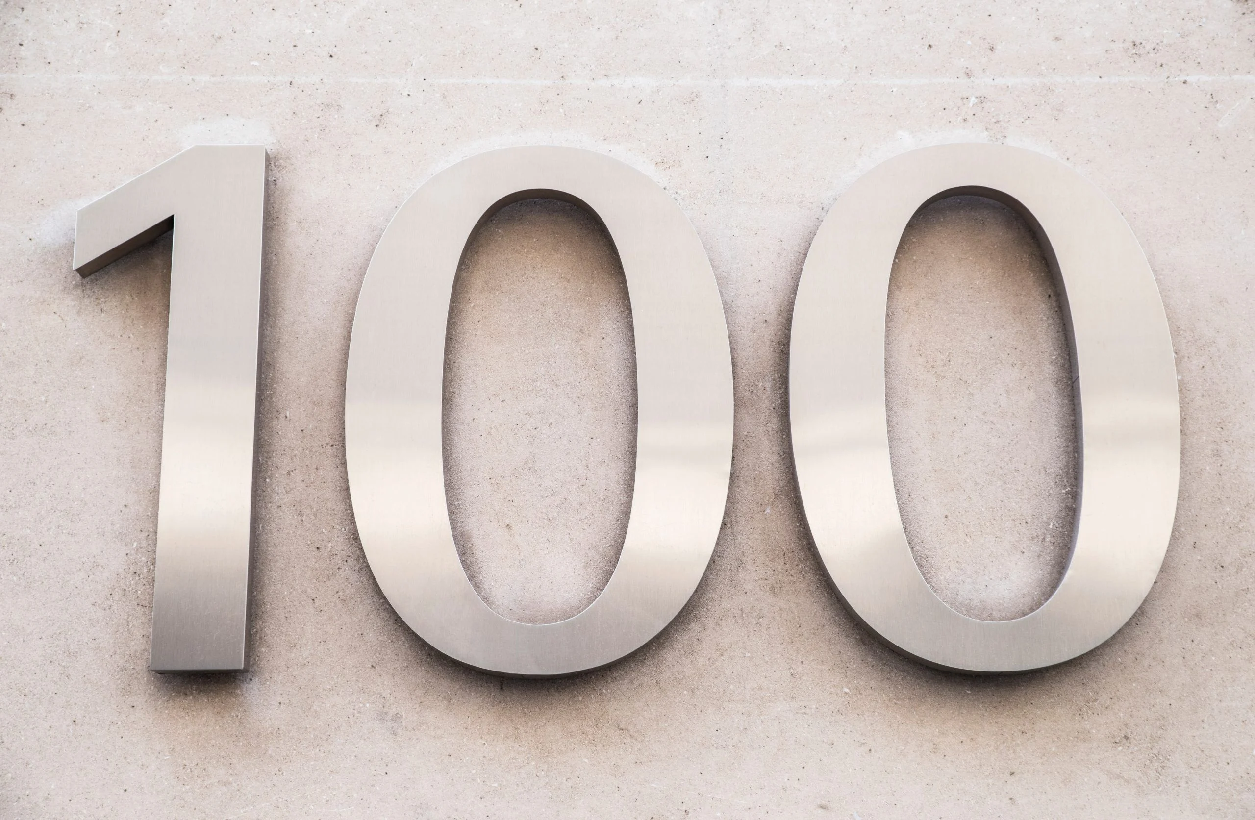 Your 100 IS Coming